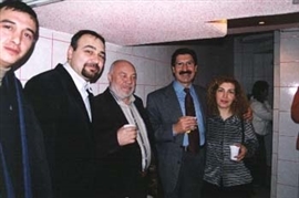 Soldan sağa: Zeynel Sönmez, Musa Eroğlu, İhsan Öztürk,Figen Eroğlu