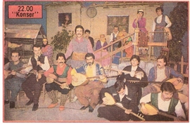 TRT Kuruçeşme - İzzet Altınmeşe'yle Konser Çekiminden önce - 1982